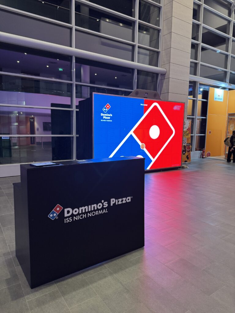 Domino’s Pizza x MS žien v basketbale: Interaktívna PlayWall aktivácia v Berlíne